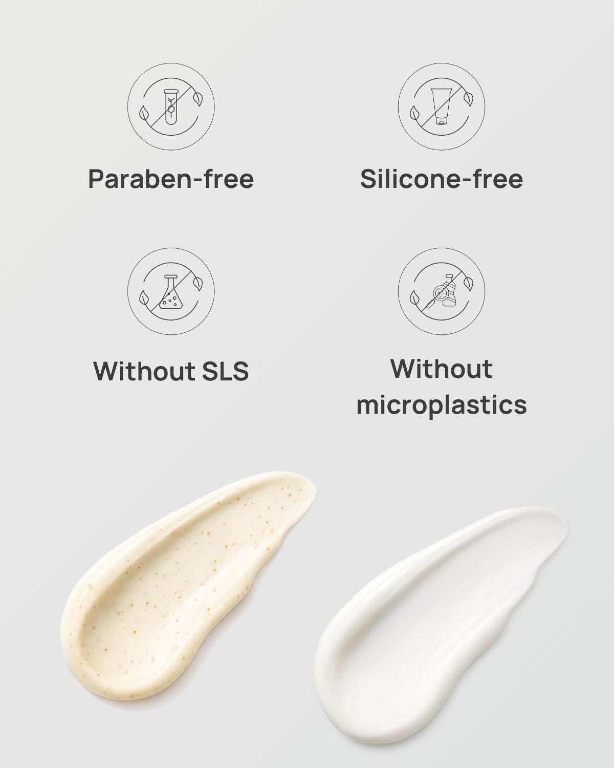 Silken Skin Duet - Crème exfoliante et crème pour le corps