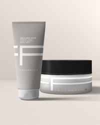 Silken Skin Duet - Crème exfoliante et crème pour le corps