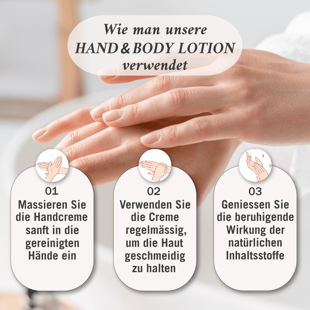 Hand & Body Lotion 250ml - Lotion pour les mains