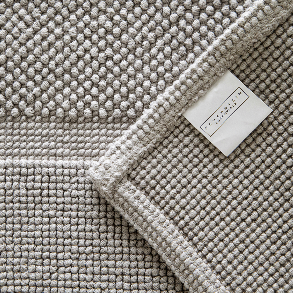 Linge de toilette en éponge bio SAOSEO - Tapis de bain 50cm x 80cm
